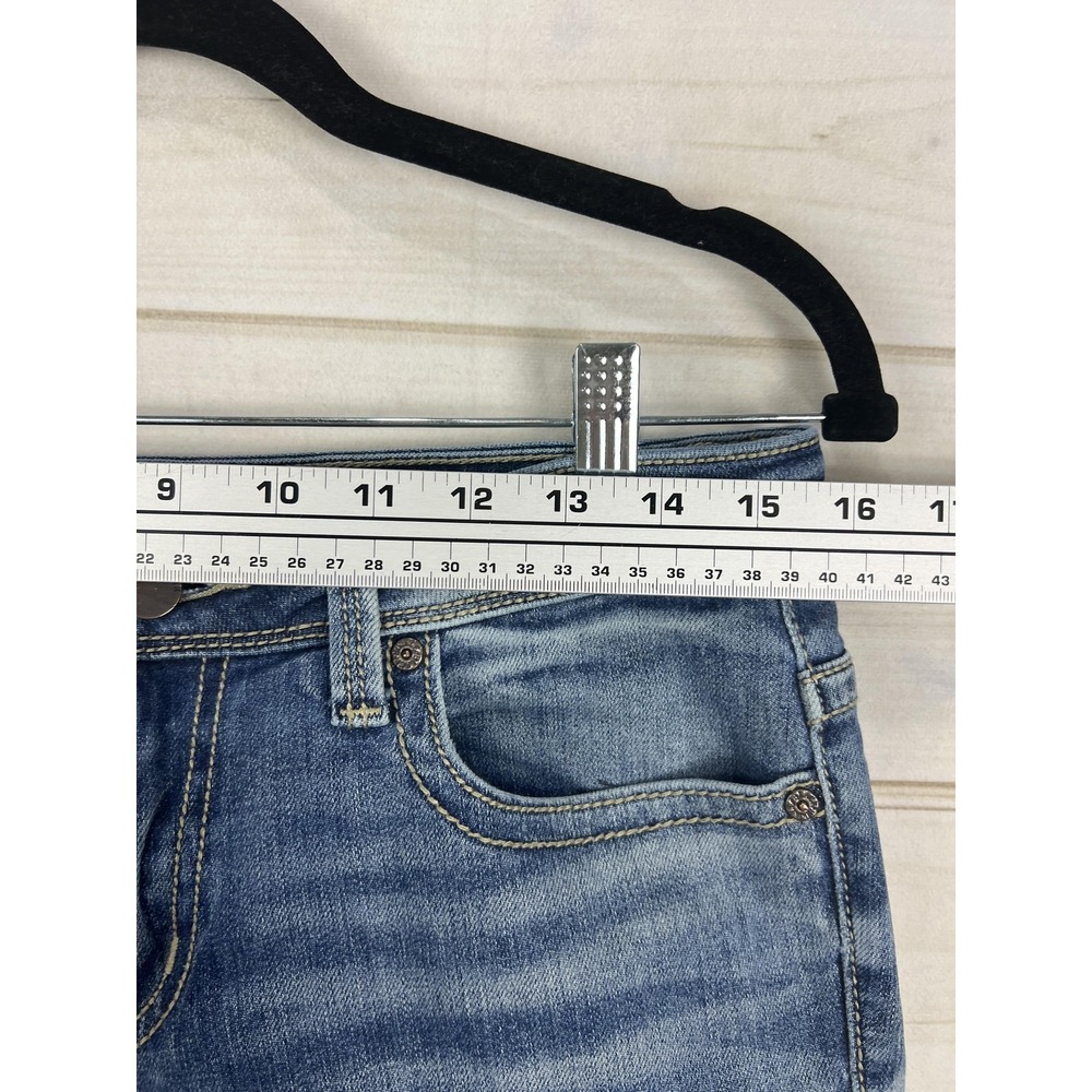 Buckle Black Jeans Womens 27x32 Medium Wash Fit No.76 Bootcut Stretch Denim - Picture 7 of 12